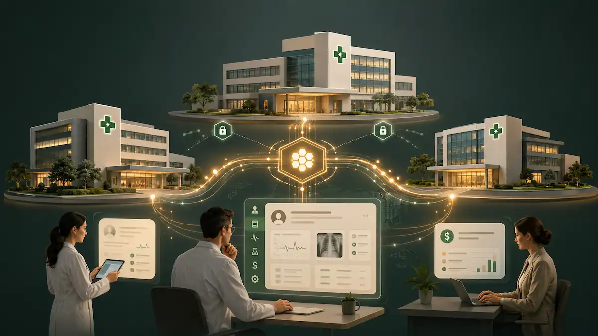 interoperabilidade entre hospitais de forma segura