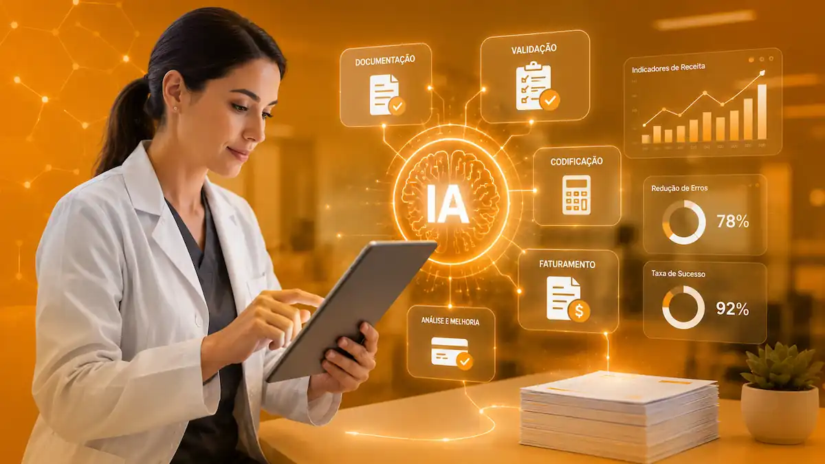 Automação e IA no ciclo de receita