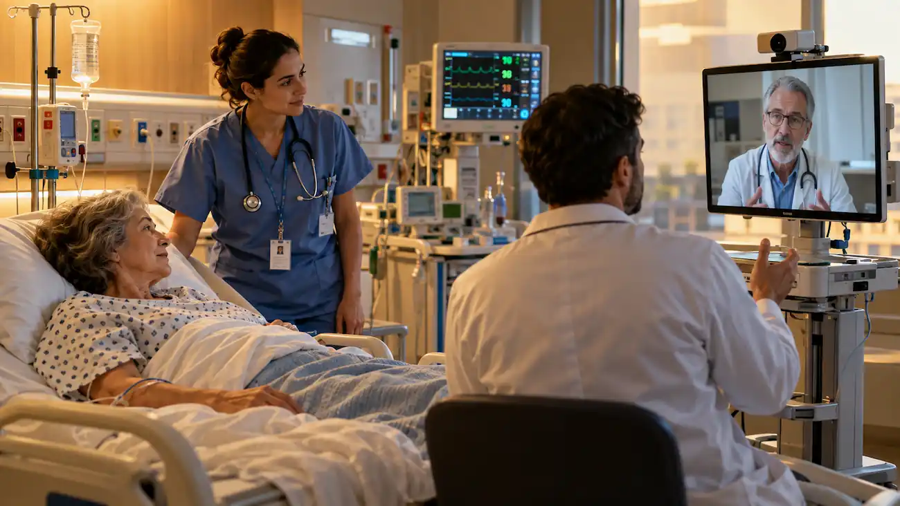 Telemedicina no hospital serviço especializado