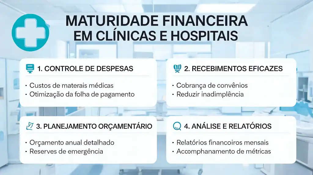 clinicas e hospitais vivem no vermelhor por falta de maturidade financeira